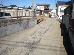 道路西野田佐山様