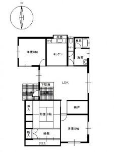 岩舟間取り